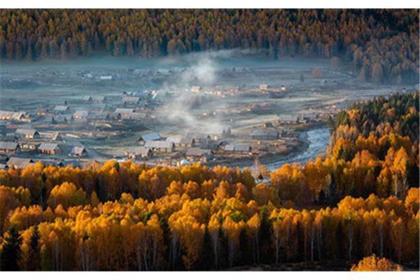 喀納斯拍照攻略