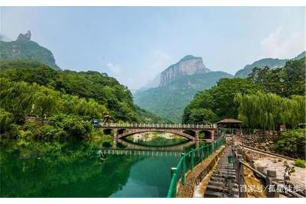 云臺山青天河攻略