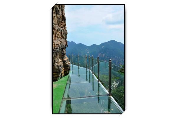 平谷天云山玻璃棧道攻略